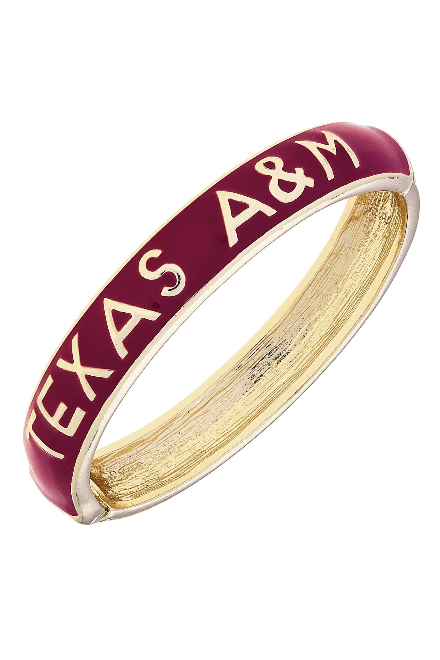 Texas A&M Aggies  Bangle in Maroon