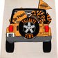 OSU Tailgate Jeep Tea Towel