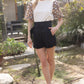 Animal Print Bubble Sleeve  Knit Top