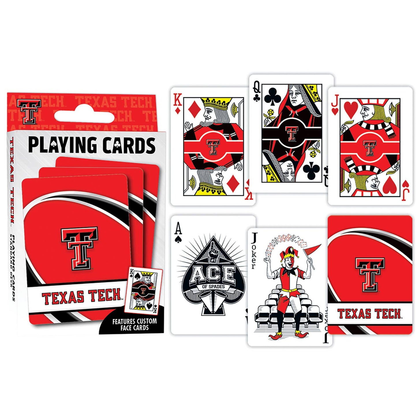 Texas Tech Red Raiders Playing Cards