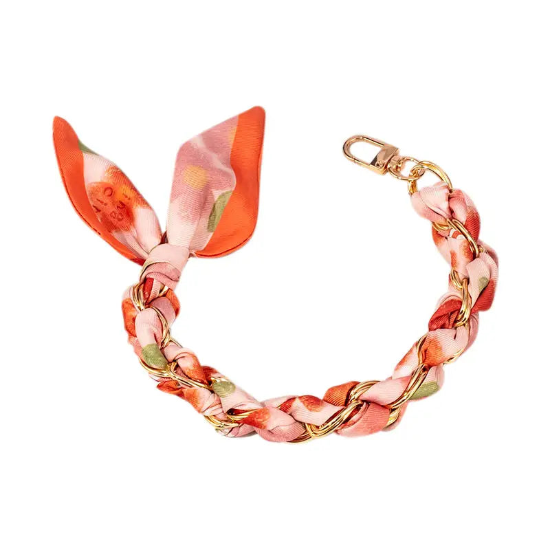 Gold Chain Phone Charm Wristlet