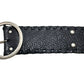 Black leather belt