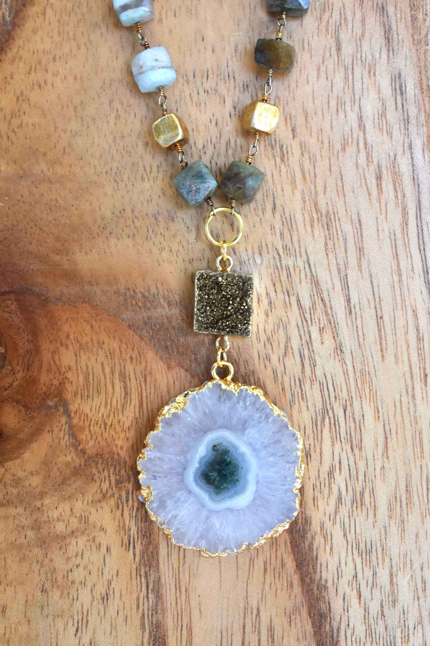 OOAK Stalactite Necklace