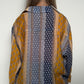 Vintage washed printed woven shirt: BLUE MULTI