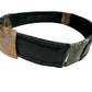 Copper & Black Leather Belt