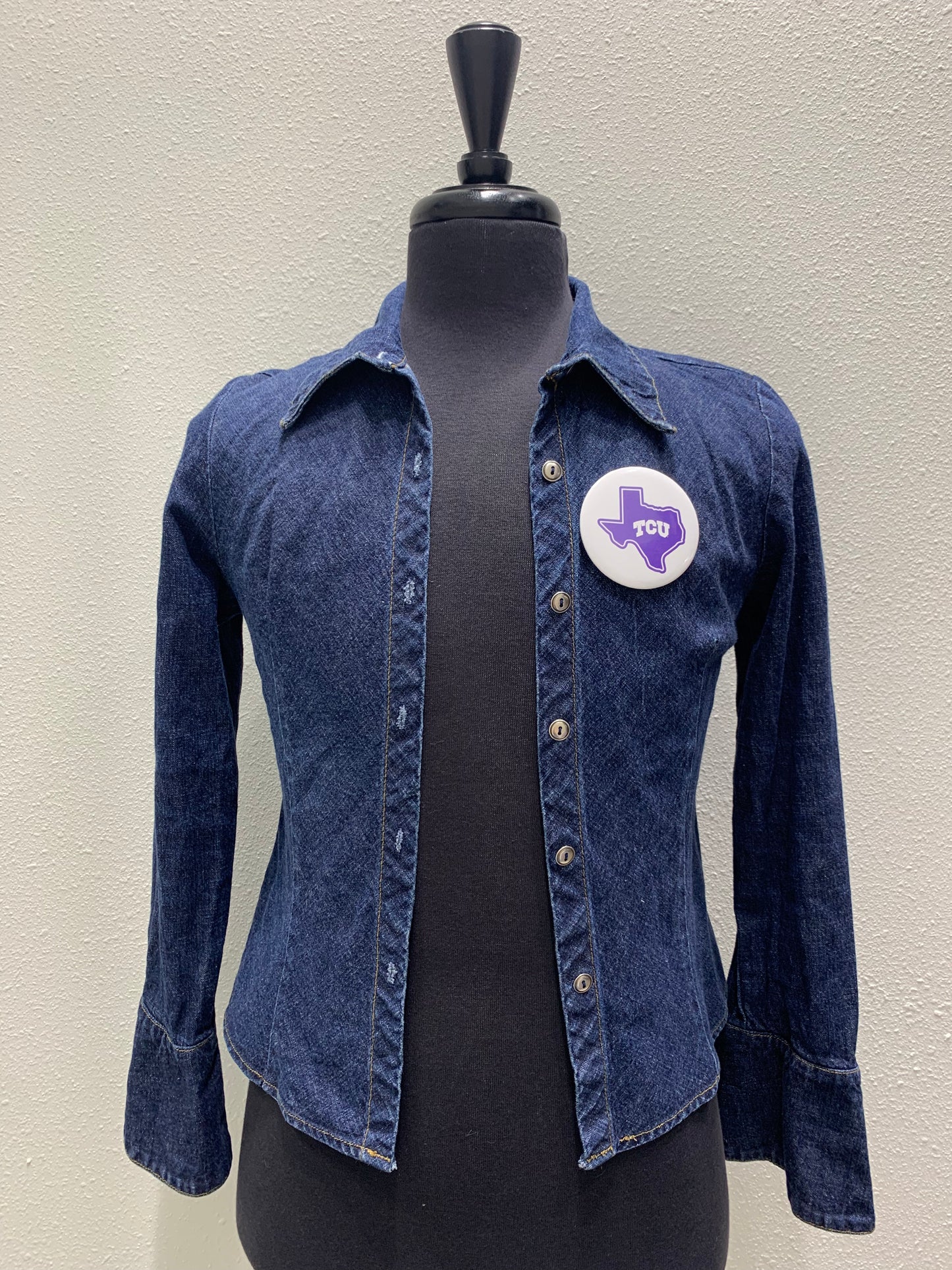 Vintage Repurposed Horned Frogs Jacket