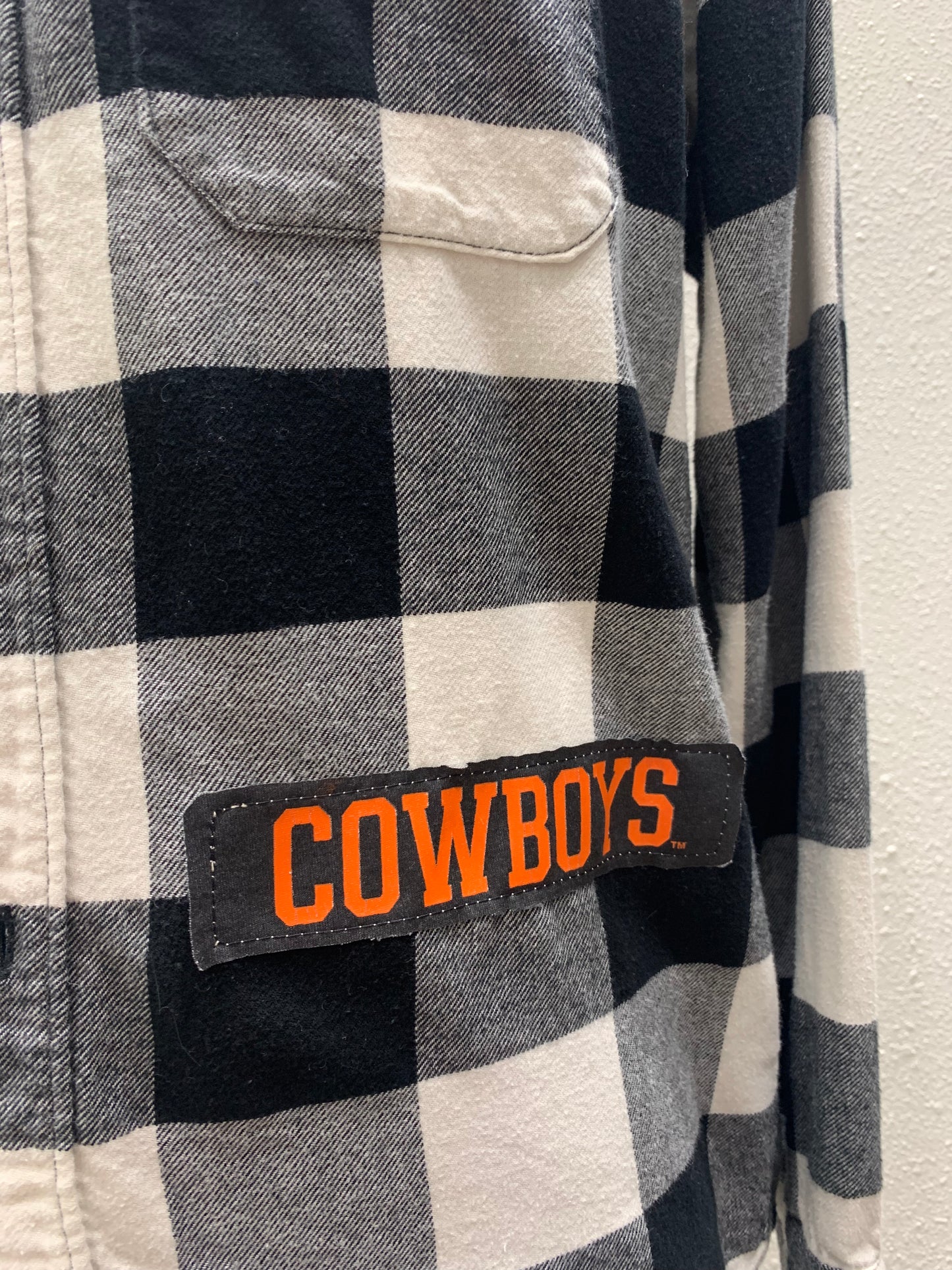 Vintage Repurposed OK State Flannel