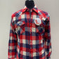 Vintage Repurposed Ole Miss Flannel