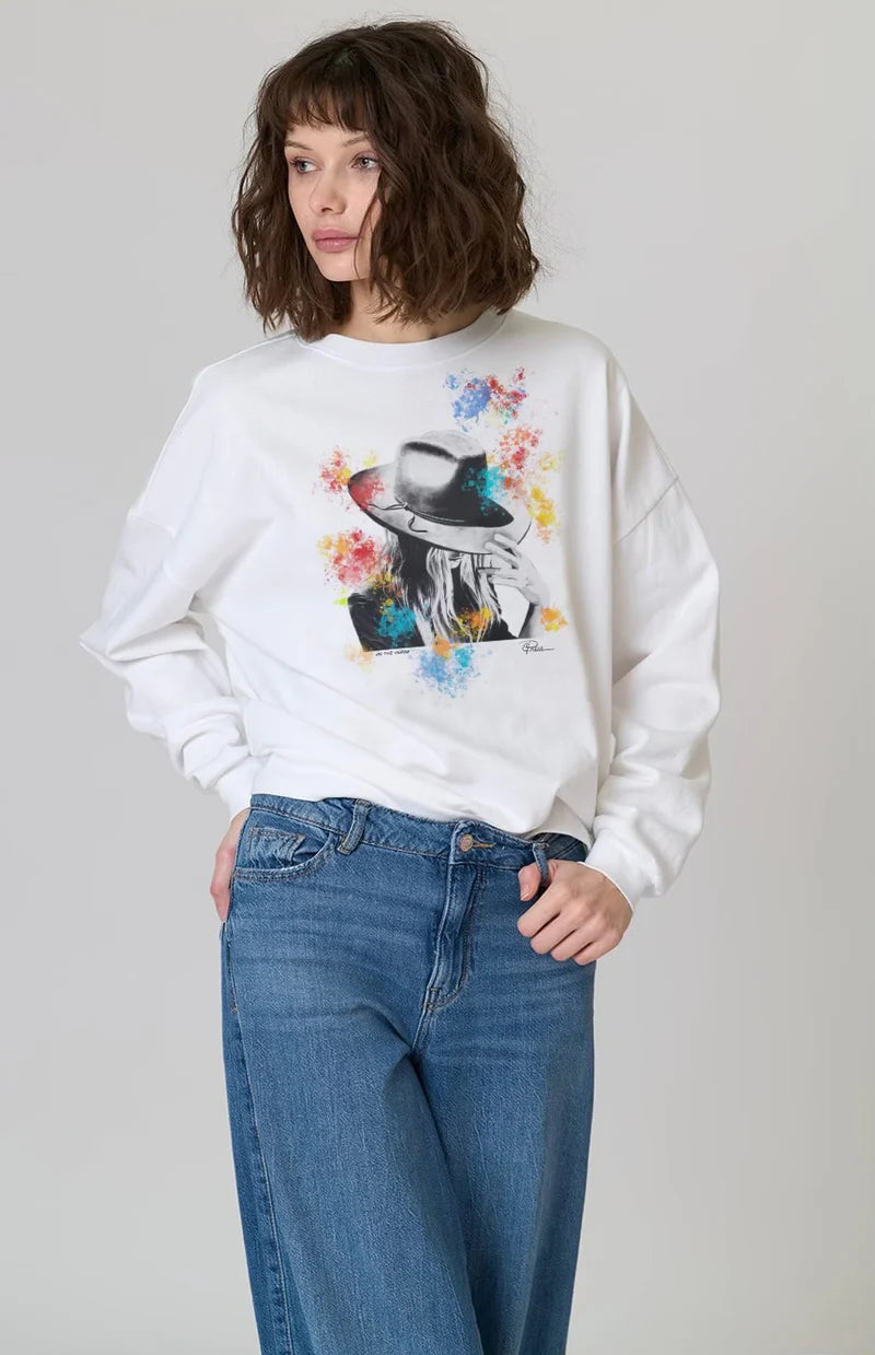 ON THE VERGE COZY SWEATSHIRT
