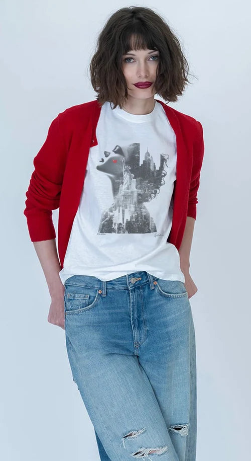 Big Apple Mushie Tee