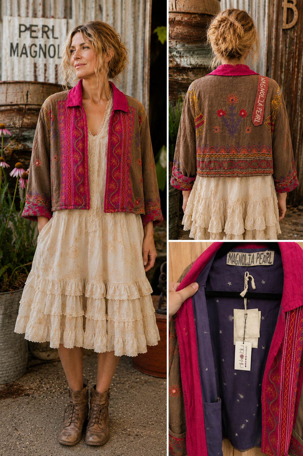 Magnolia Pearl one of a kind Jacket
