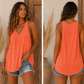 Jaded Gypsy Beyond the Moon Tanks Vintage Tangerine