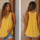 Jaded Gypsy Beyond the Moon Tanks Vintage Mustard