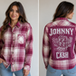 Vintage Repurposed Johnny Cash Flannel