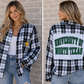 UNT Repurposed Vintage Flannel