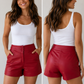 Dolce Cabo Vegan Red Shorts