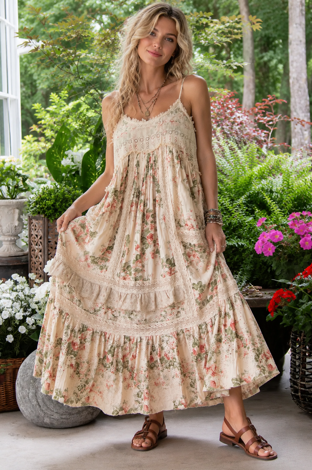 Jaded Gypsy Heirloom Garden Dress