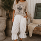Jaded Gypsy Simply Blessed Bloomers Parchment O/S
