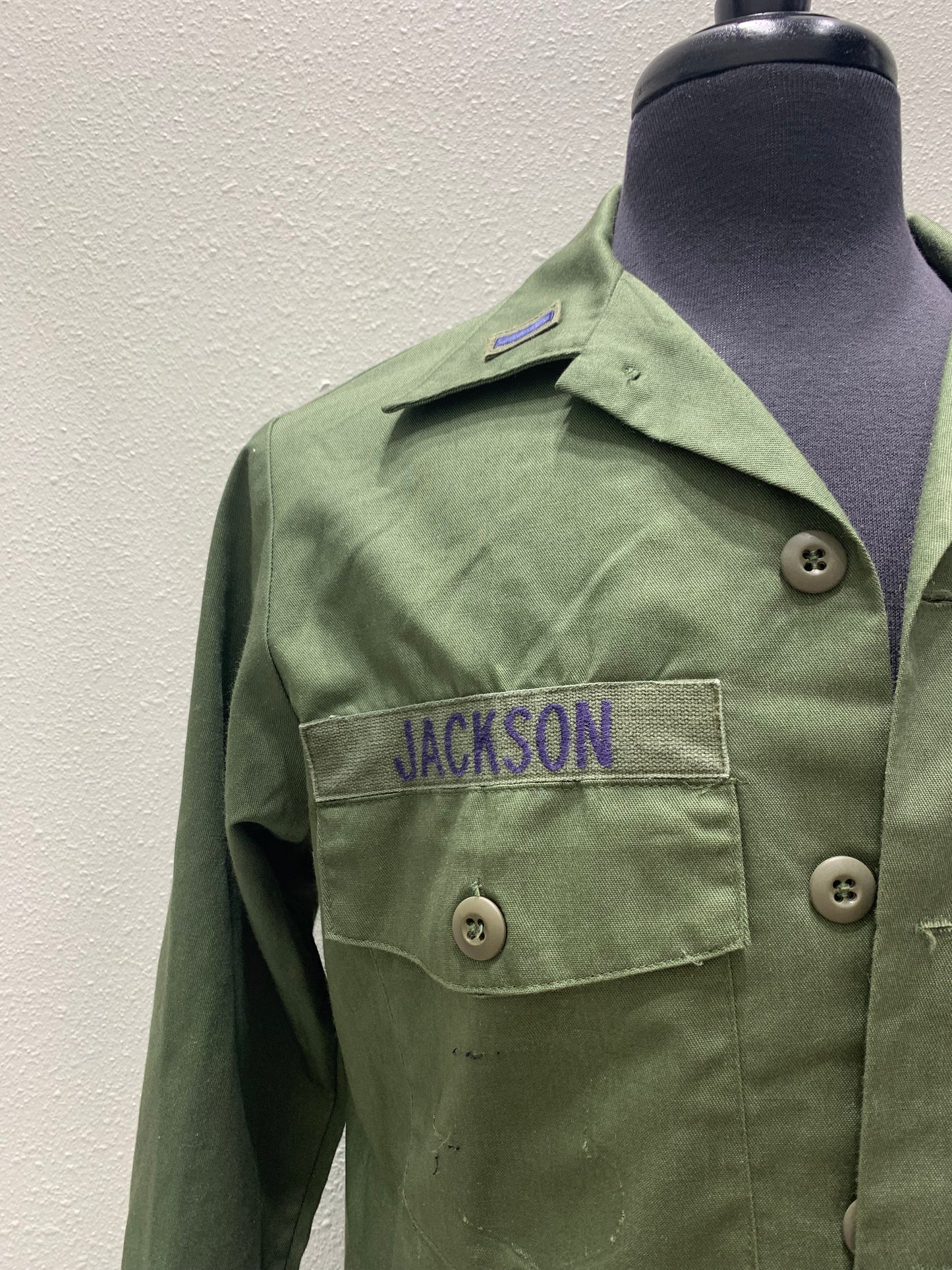 Vintage Repurposed Aerosmith Military Jacket