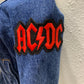 Vintage Repurposed AC/DC Toddler Jacket