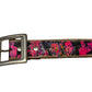 Pink Rockstar Leather Belt