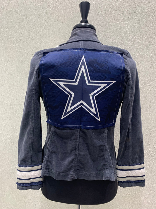 Vintage Repurposed Dallas Cowboys Jacket