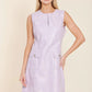 Faux Leather Croc Dress