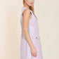 Faux Leather Croc Dress