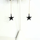 Double Star  Drop Earring