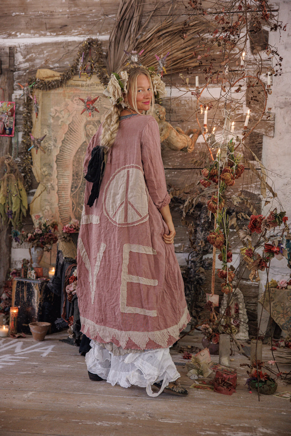 Magnolia Pearl Dress 779 Linen Queen of the Sea