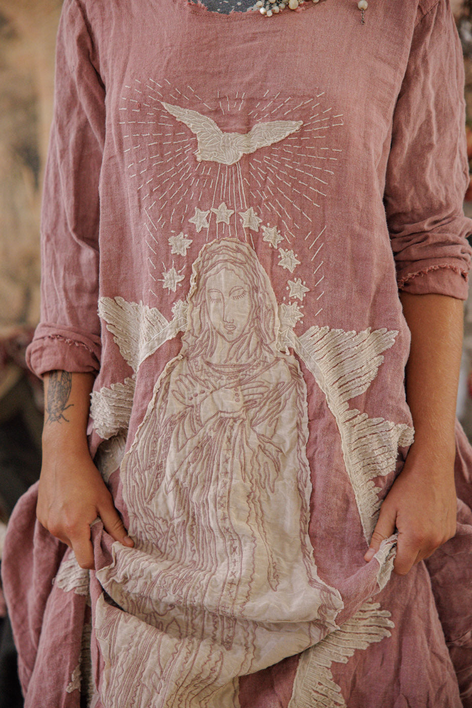 Magnolia Pearl Dress 779 Linen Queen of the Sea