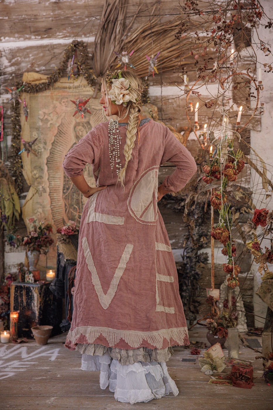 Magnolia Pearl Dress 779 Linen Queen of the Sea