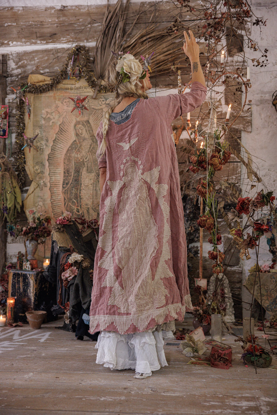 Magnolia Pearl Dress 779 Linen Queen of the Sea