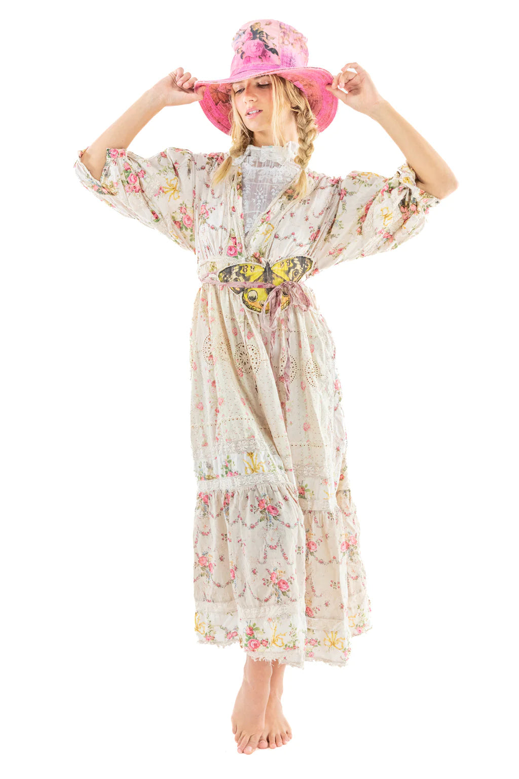 Magnolia Pearl DRESS 902 Floral Chaney Dress