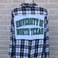 UNT Repurposed Vintage Flannel