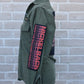 Vintage Repurposed Nickelback Military Jacket