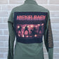 Vintage Repurposed Nickelback Military Jacket