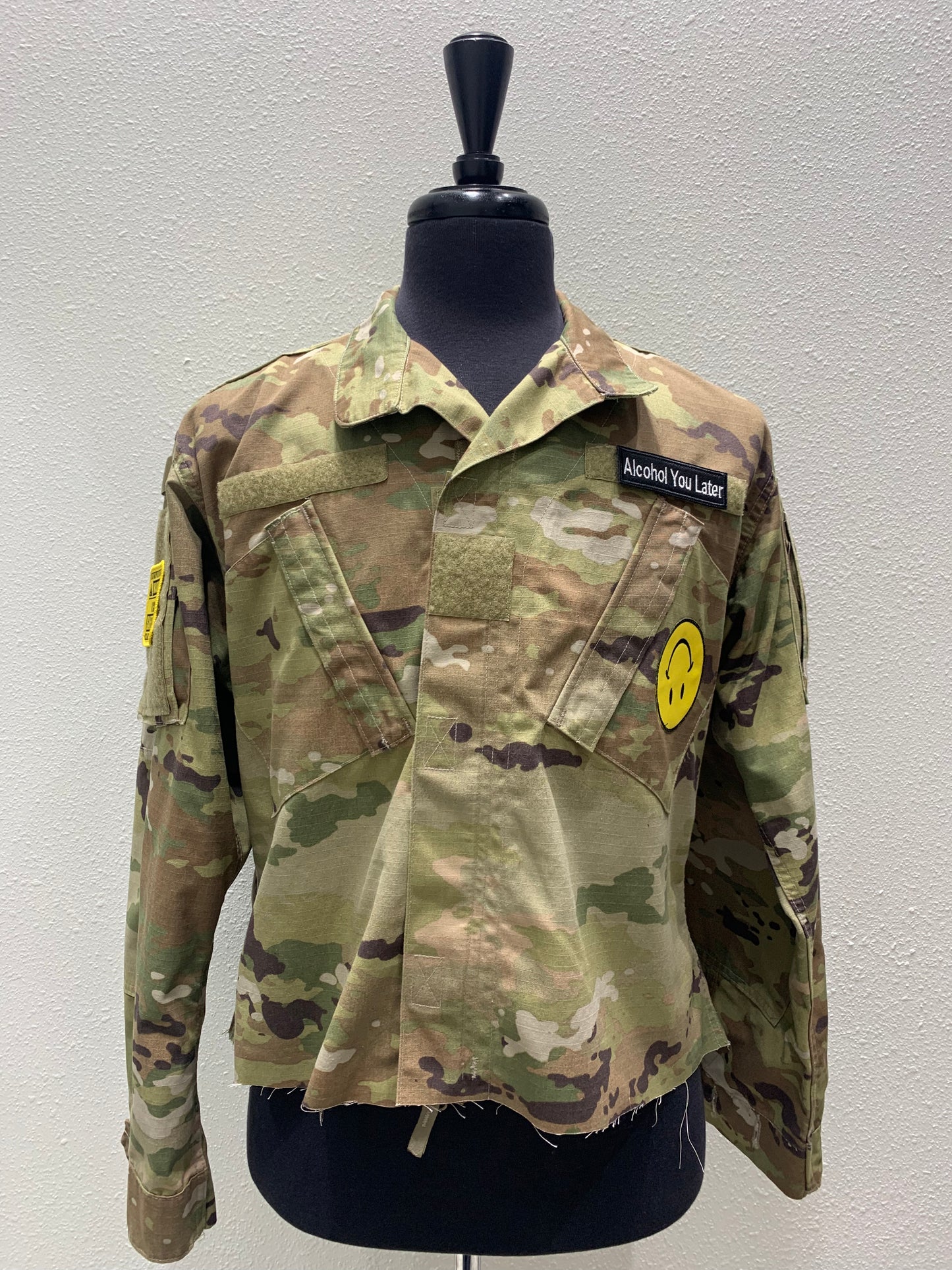 Vintage Repurposed Military Jacket