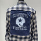 Vintage Repurposed Cowboys Shirt