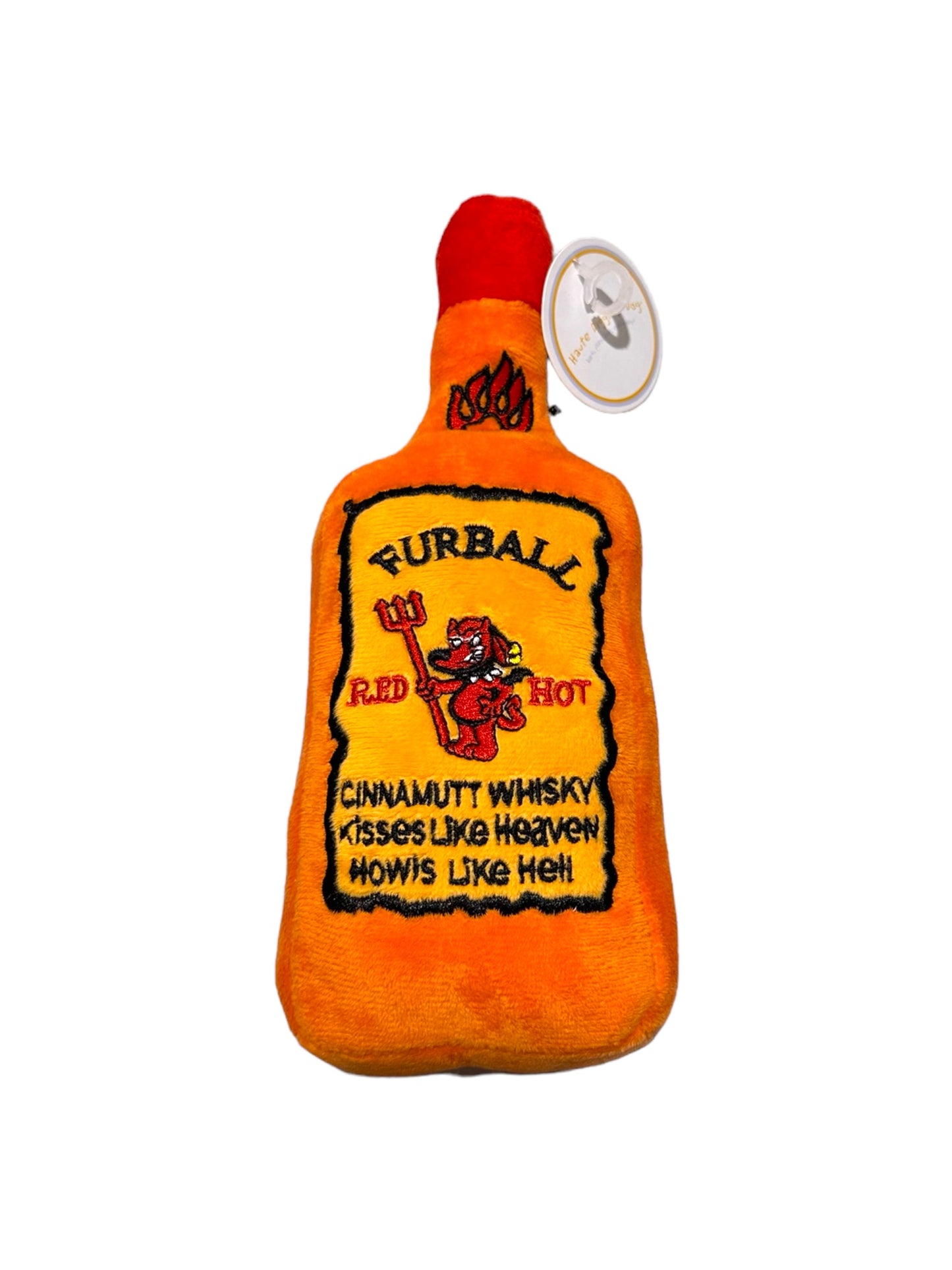 Furball Cinnamutt Whisky Dog Toy