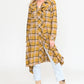 Coco Plaid Trench Coat