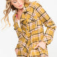 Coco Plaid Trench Coat