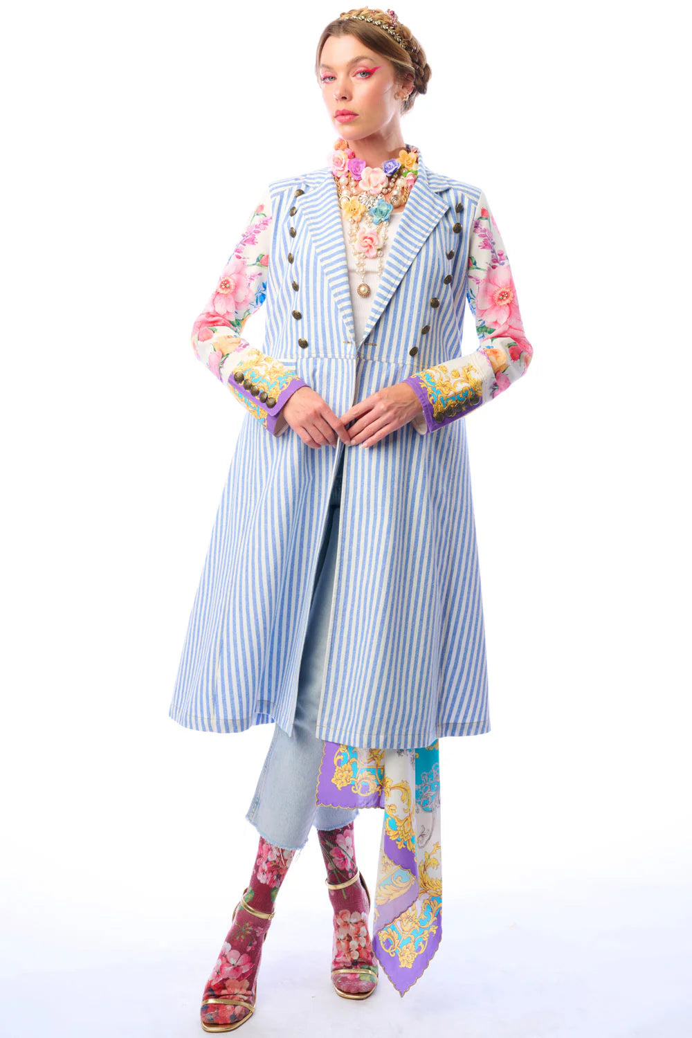 Aratta Sailor Coat Blue