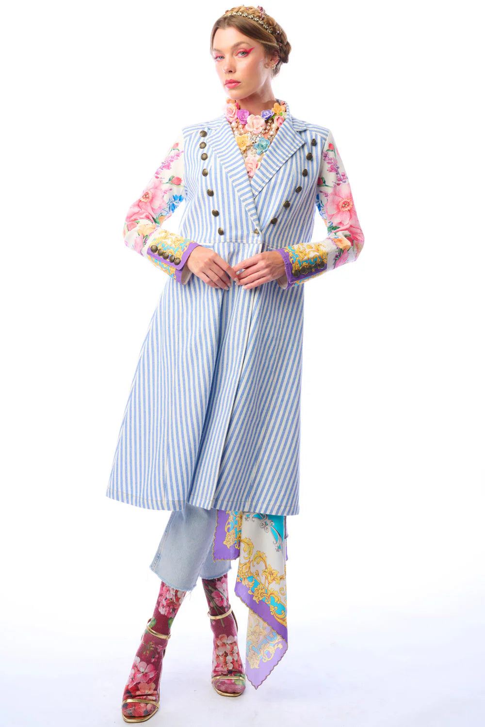 Aratta Sailor Coat Blue