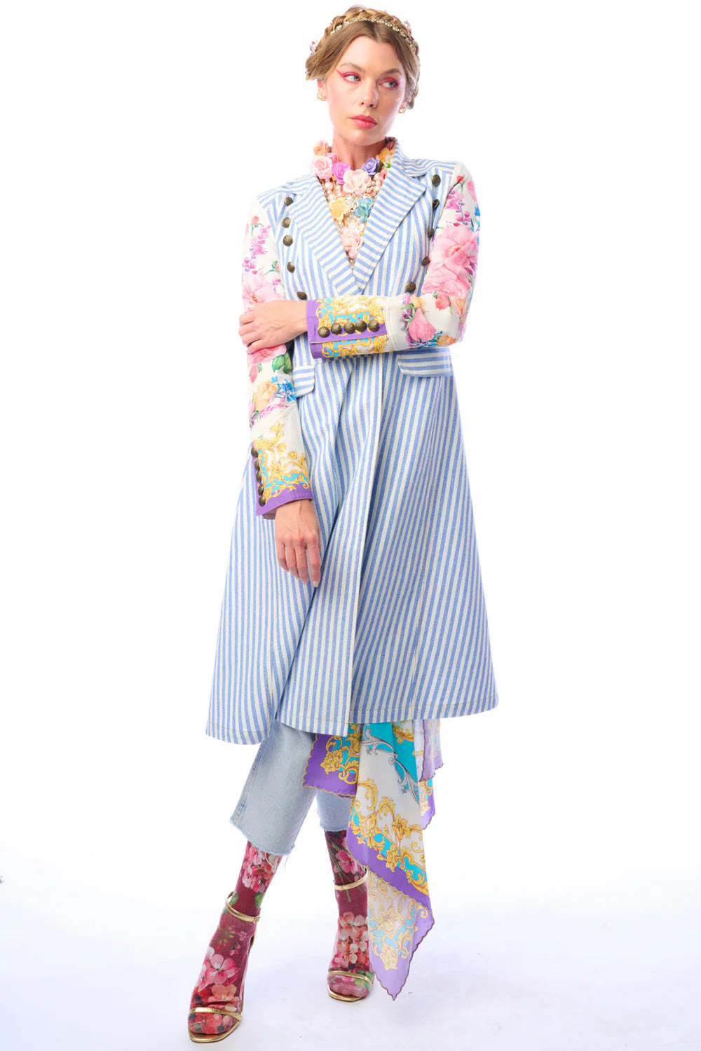 Aratta Sailor Coat Blue