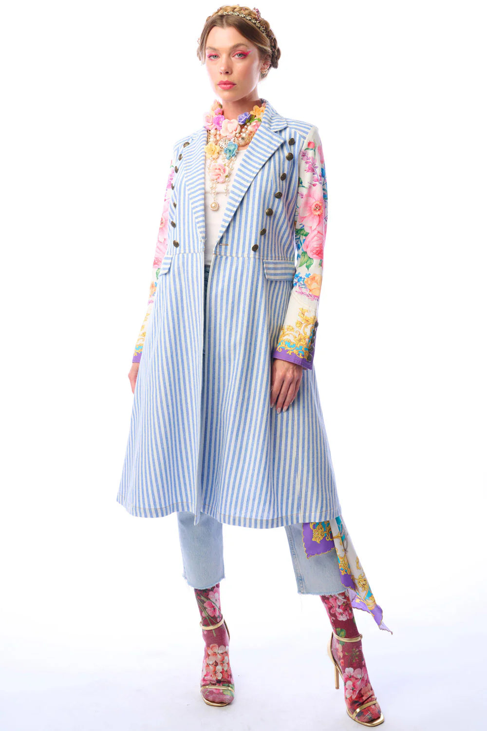 Aratta Sailor Coat Blue