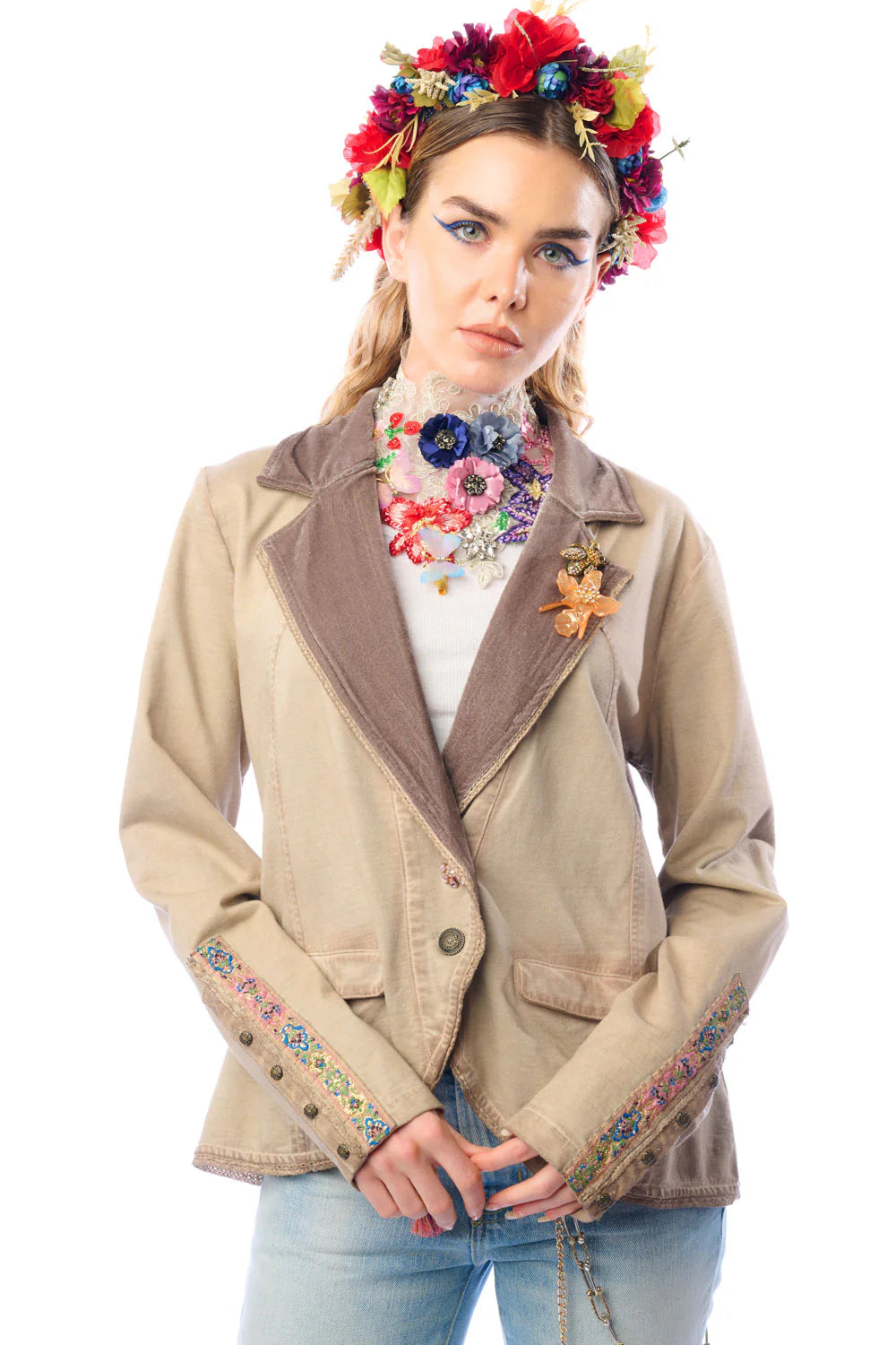 Aratta Colonel Jacket Taupe