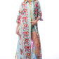 Beauty Mark Maxi Duster - Slate Blue