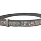 Black & White Skull Belt