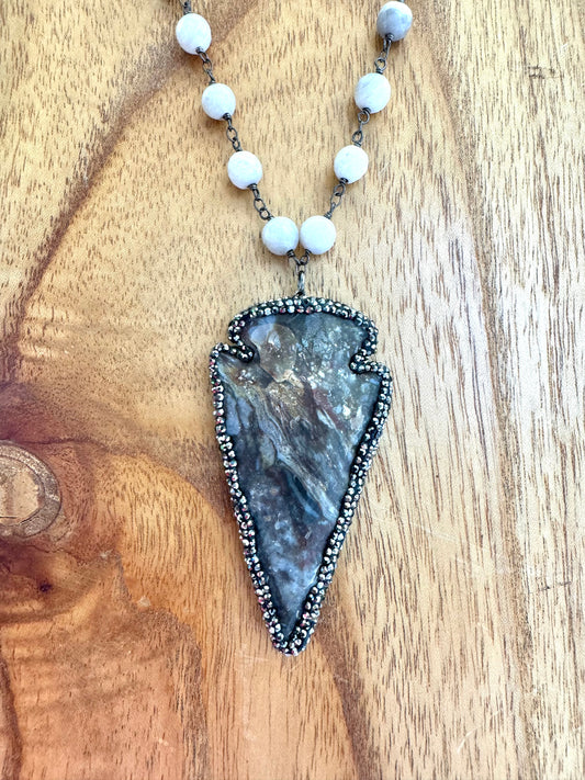 OOAK Arrowhead Necklace